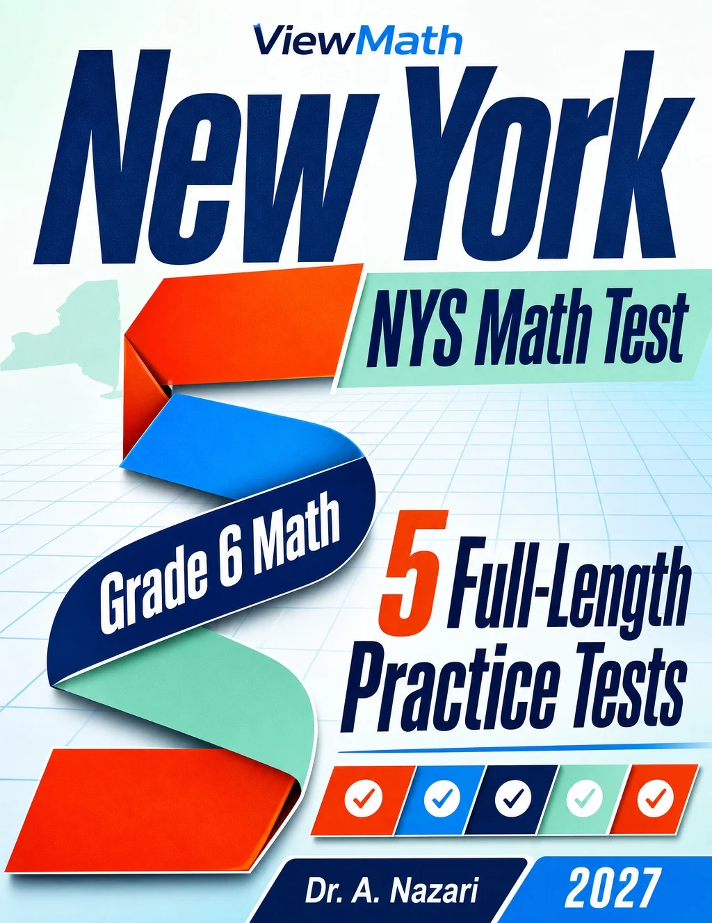 5 Full-Length New York NYS Math Test Grade 6 Math Practice Tests