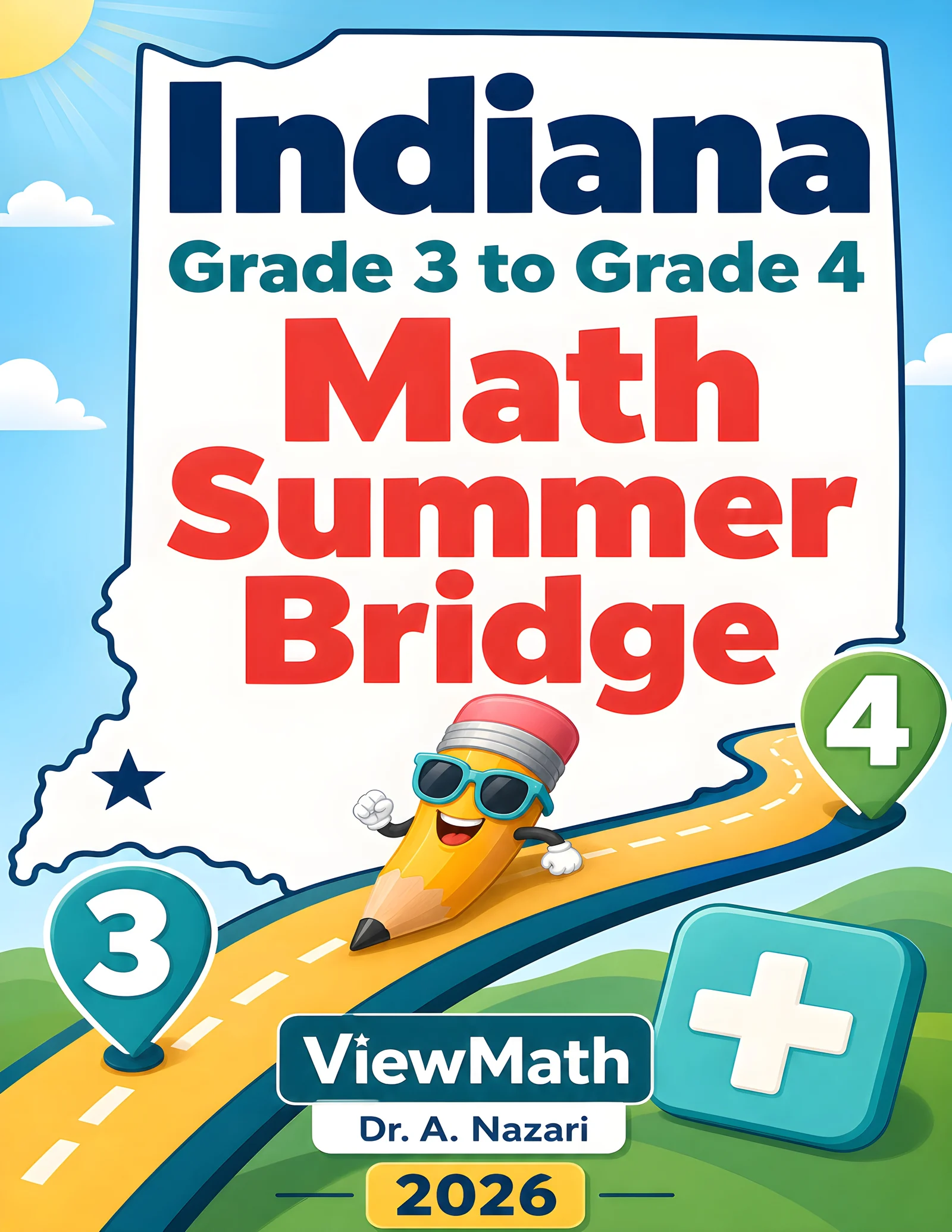Indiana ILEARN Grade 3 Math Summer Bridge
