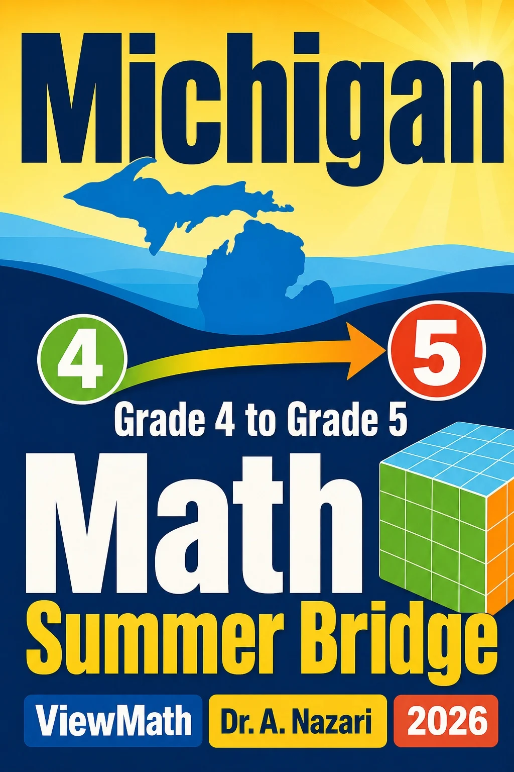 Michigan M-STEP Grade 4 Math Summer Bridge