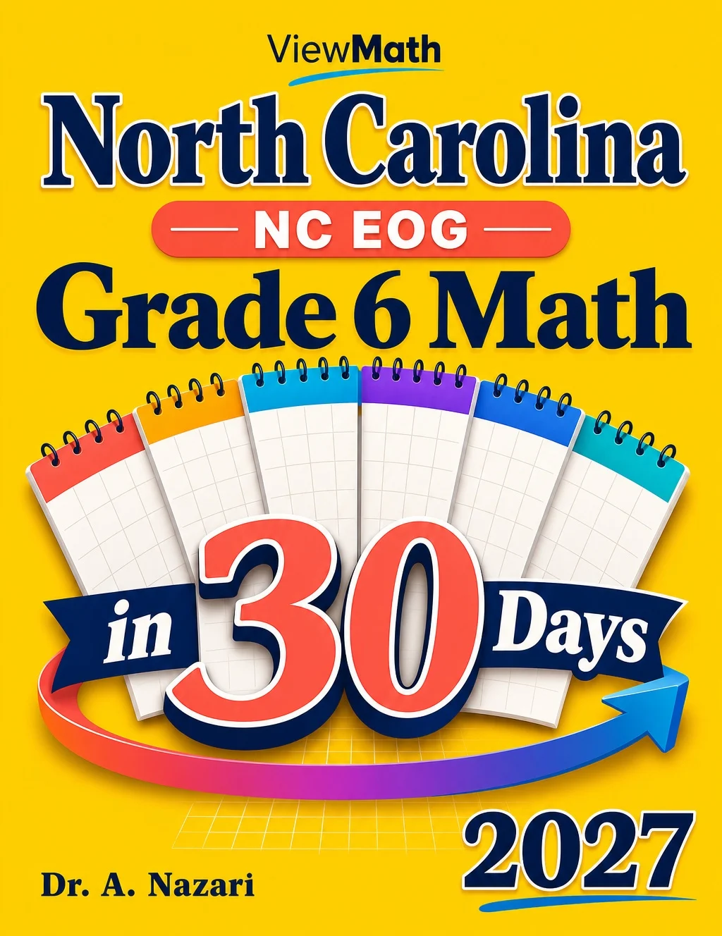 North Carolina NC EOG Grade 6 Math in 30 Days