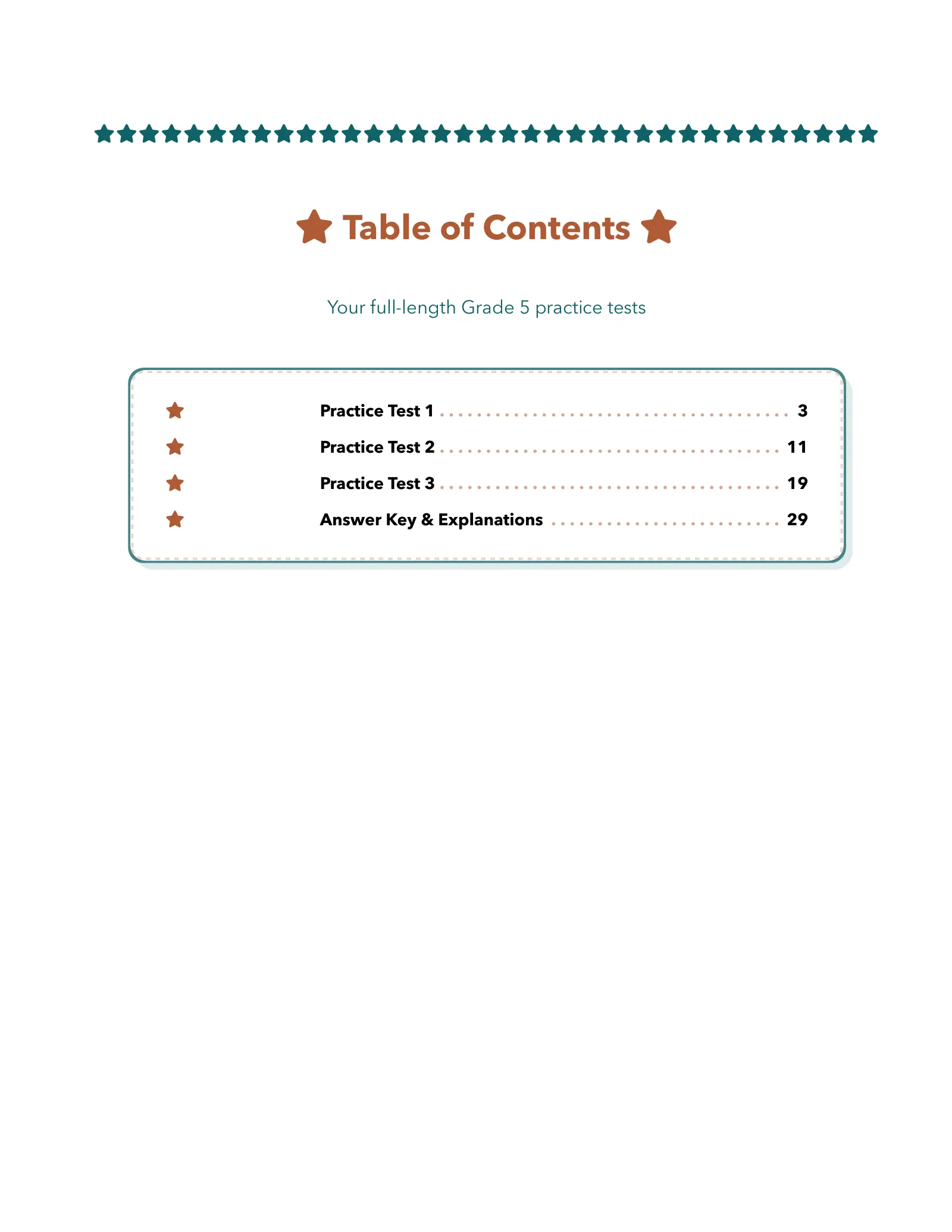 ViewMath book table of contents page