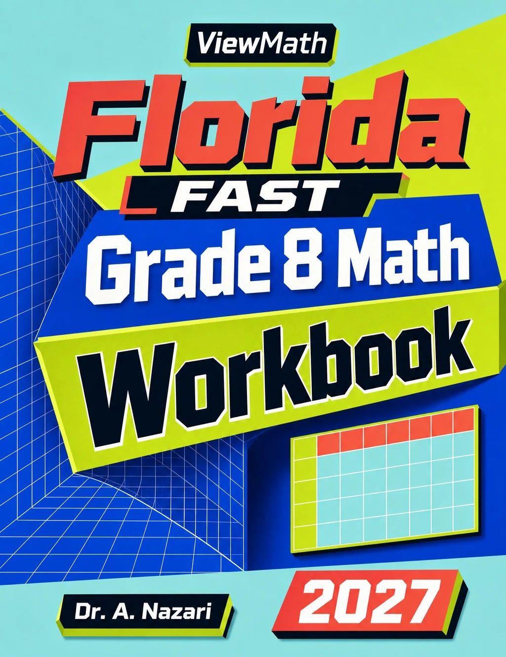 Florida FAST Grade 8 Math Workbook