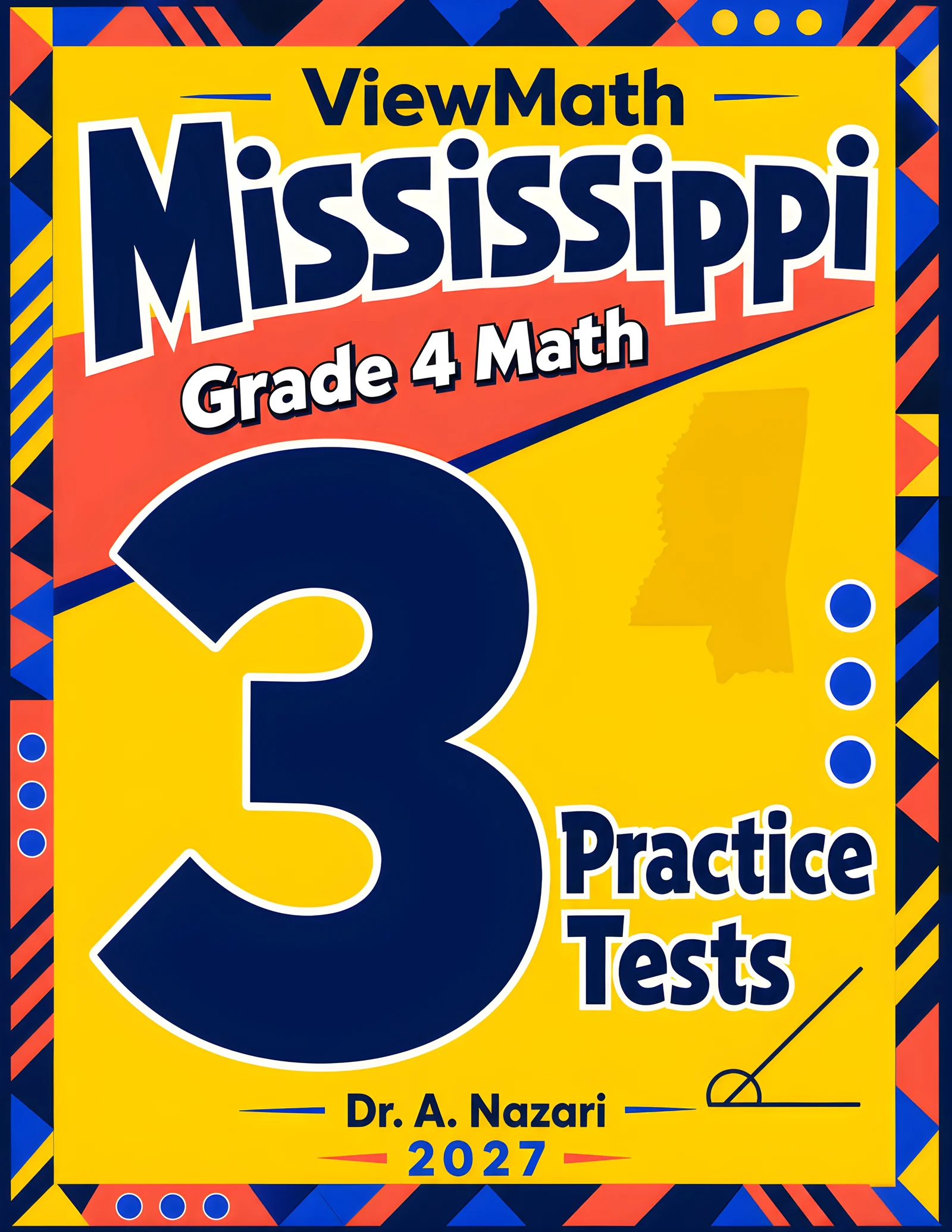 Mississippi MAAP Grade 4 Math Practice Tests Bundle: 25 Unique Full-Length Tests