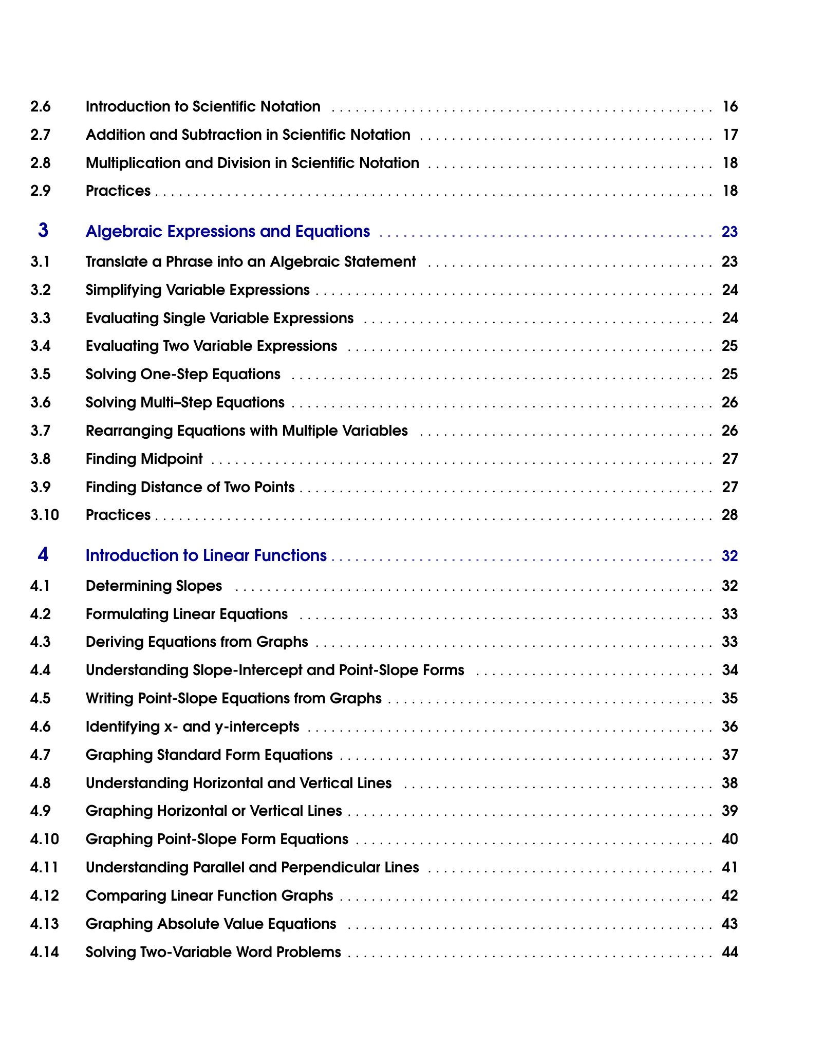 Representative ViewMath book learning or practice page