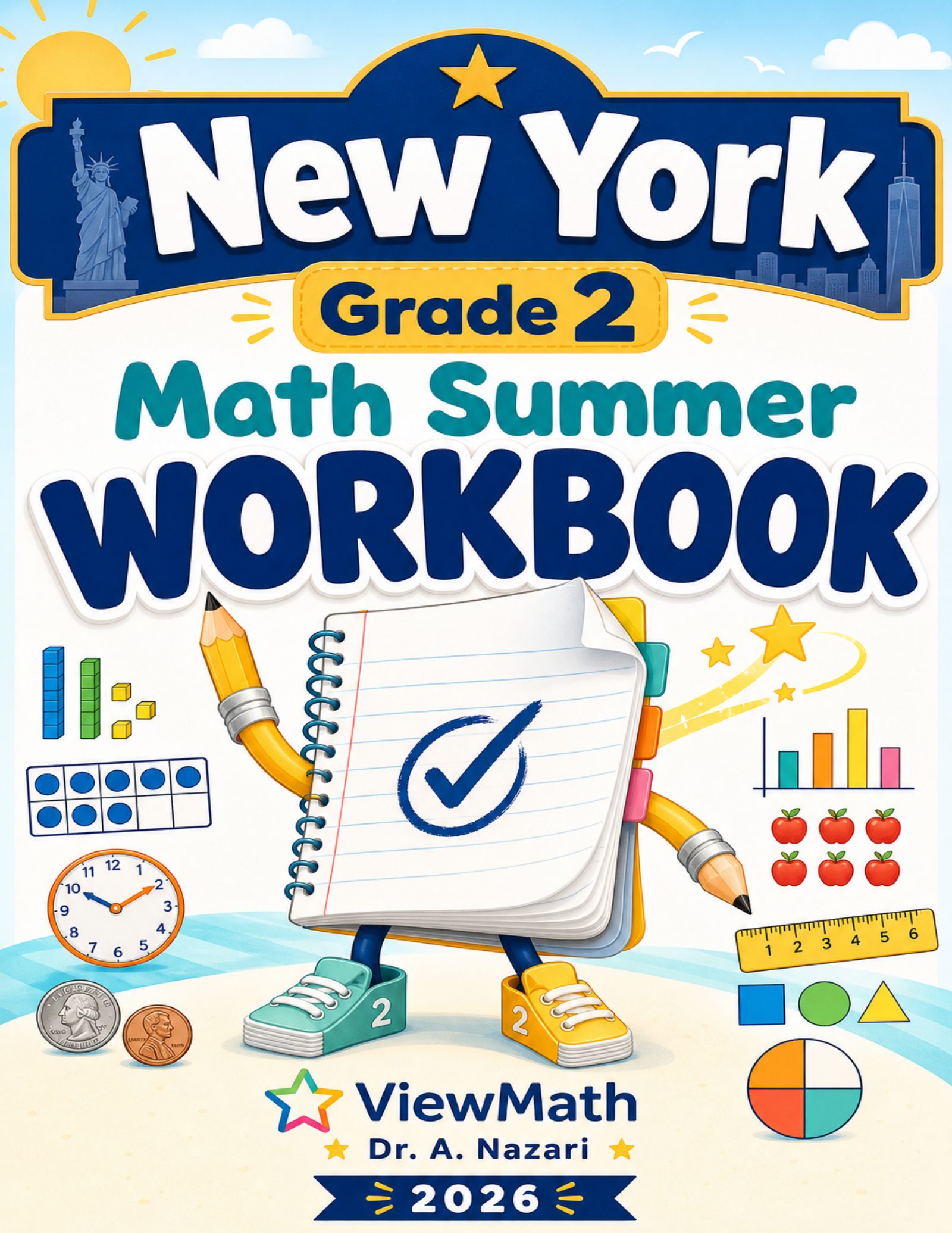 New York Grade 2 Math Summer Workbook
