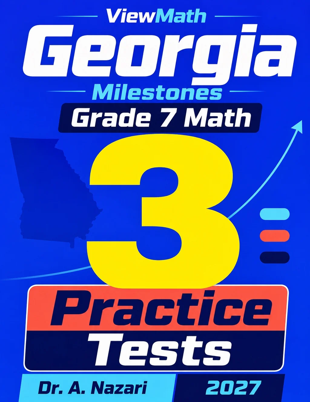 Georgia Grade 7 Math Practice Tests Bundle: 25 Unique Full-Length Tests