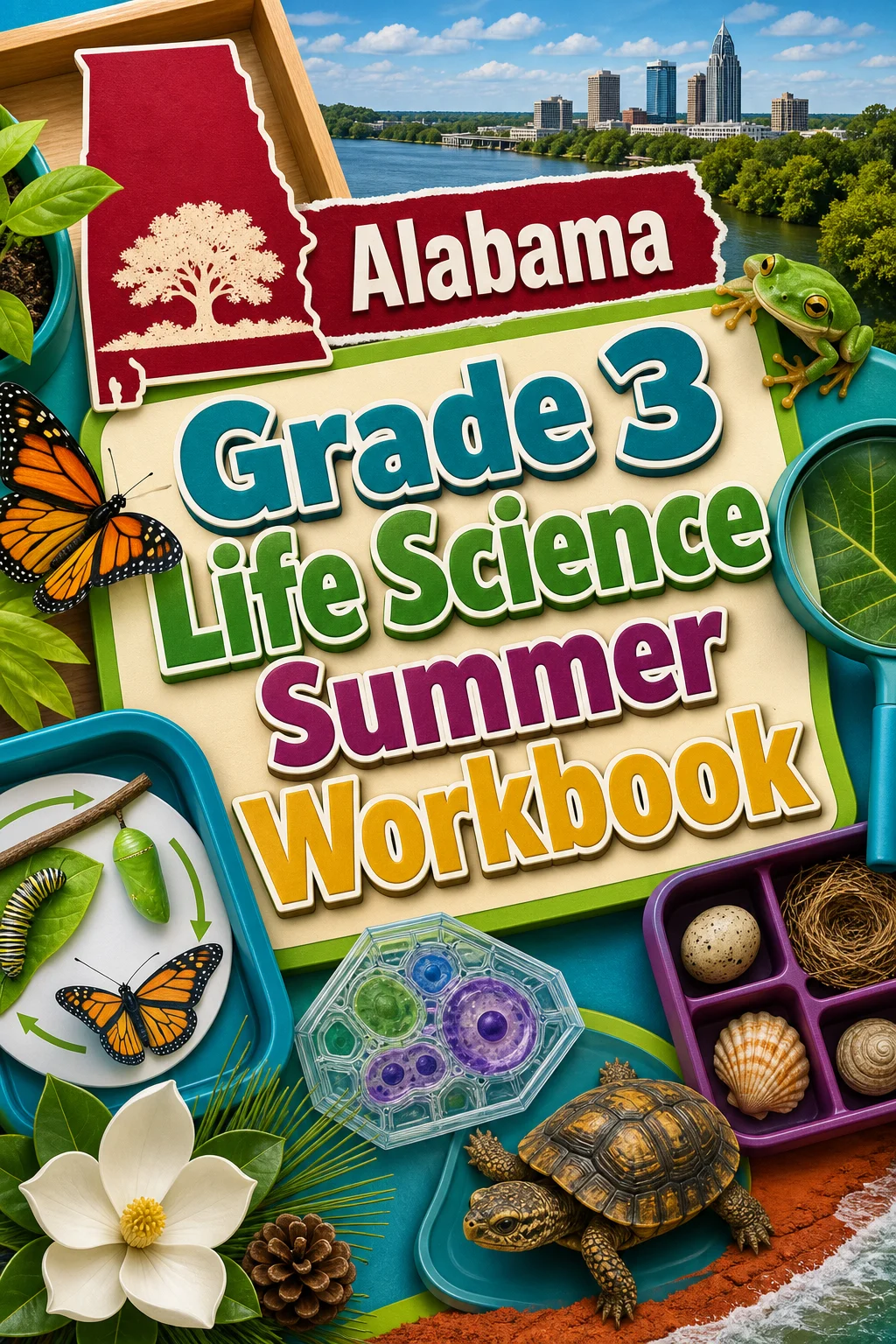 Alabama Grade 3 Life Science Summer Workbook