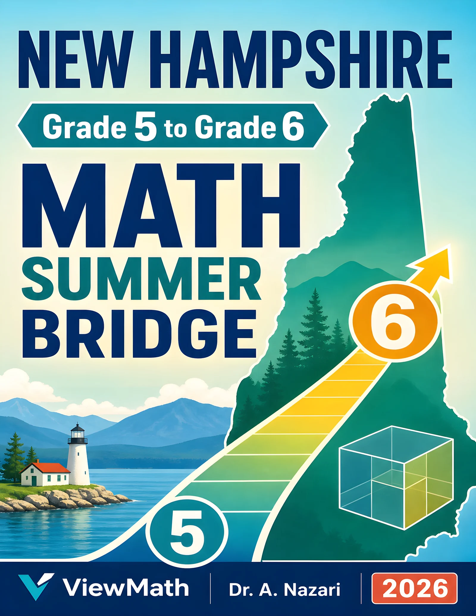New Hampshire NH SAS Grade 5 Math Summer Bridge