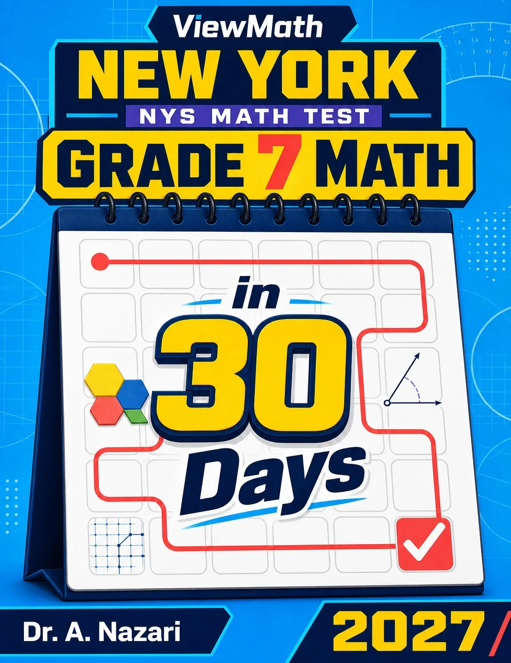 New York NYS Math Test Grade 7 Math in 30 Days