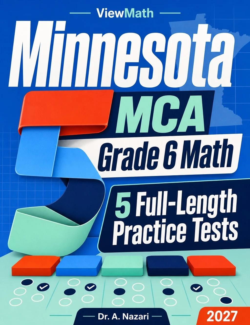 5 Full-Length Minnesota MCA Grade 6 Math Practice Tests
