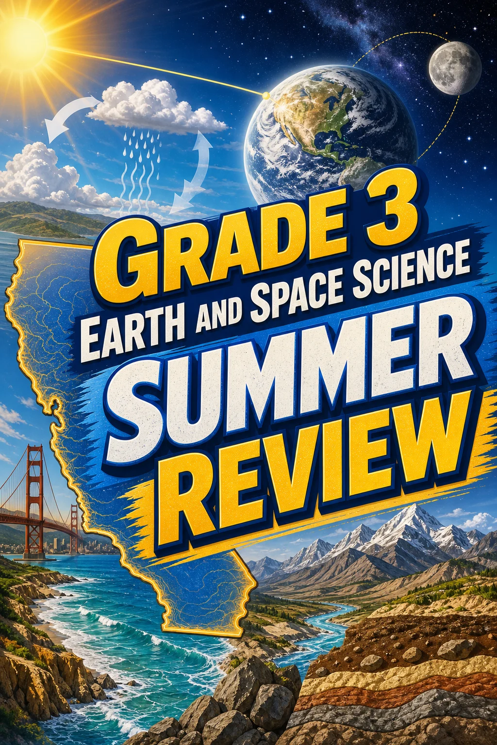 California Grade 3 Earth and Space Science Summer Review