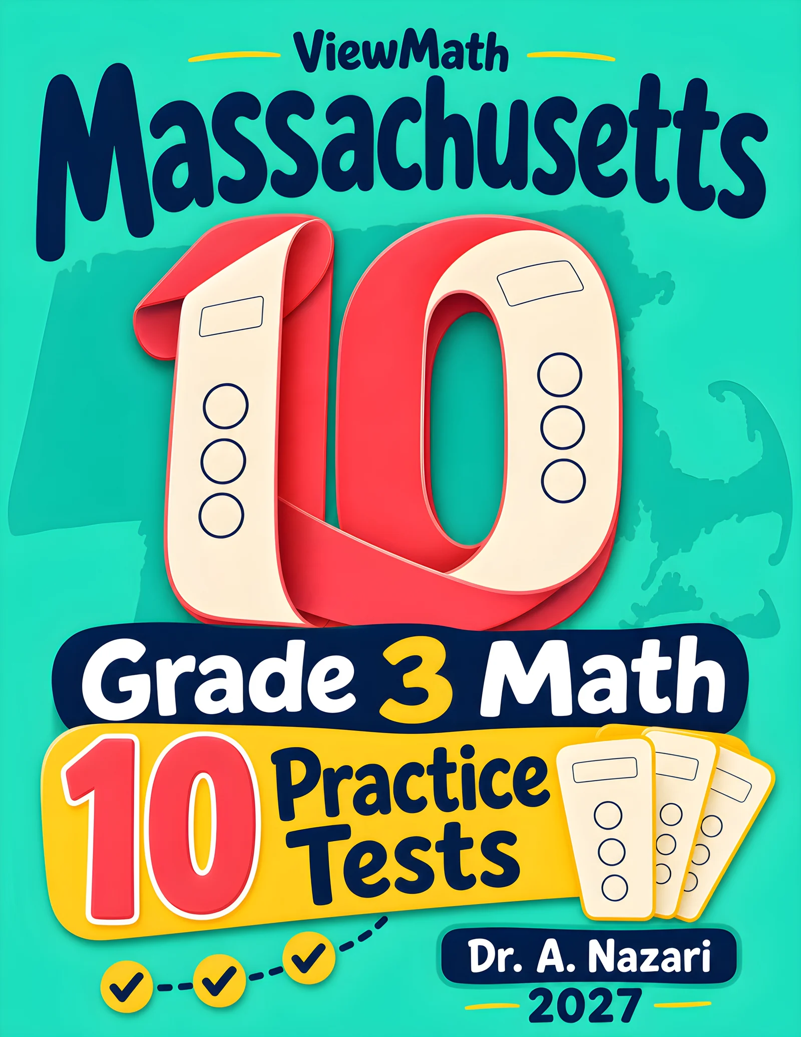 10 Massachusetts MCAS Grade 3 Math Practice Tests
