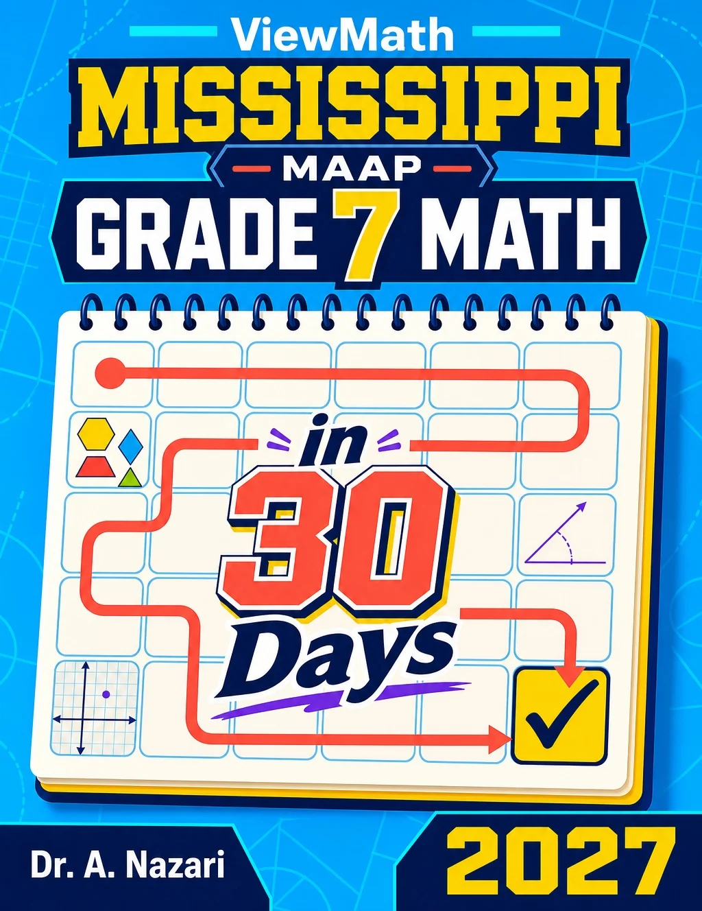Mississippi MAAP Grade 7 Math in 30 Days