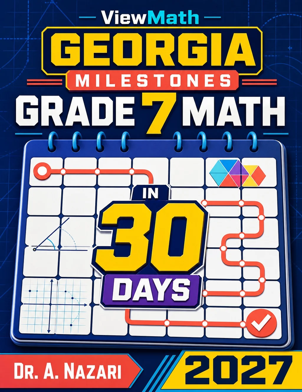 Georgia Georgia Milestones Grade 7 Math in 30 Days