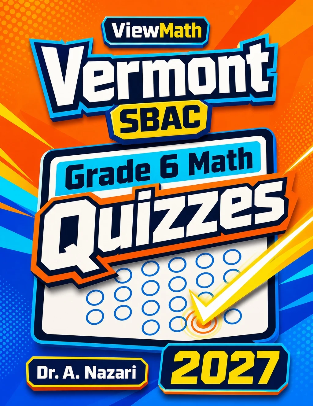 Vermont SBAC Grade 6 Math Quizzes