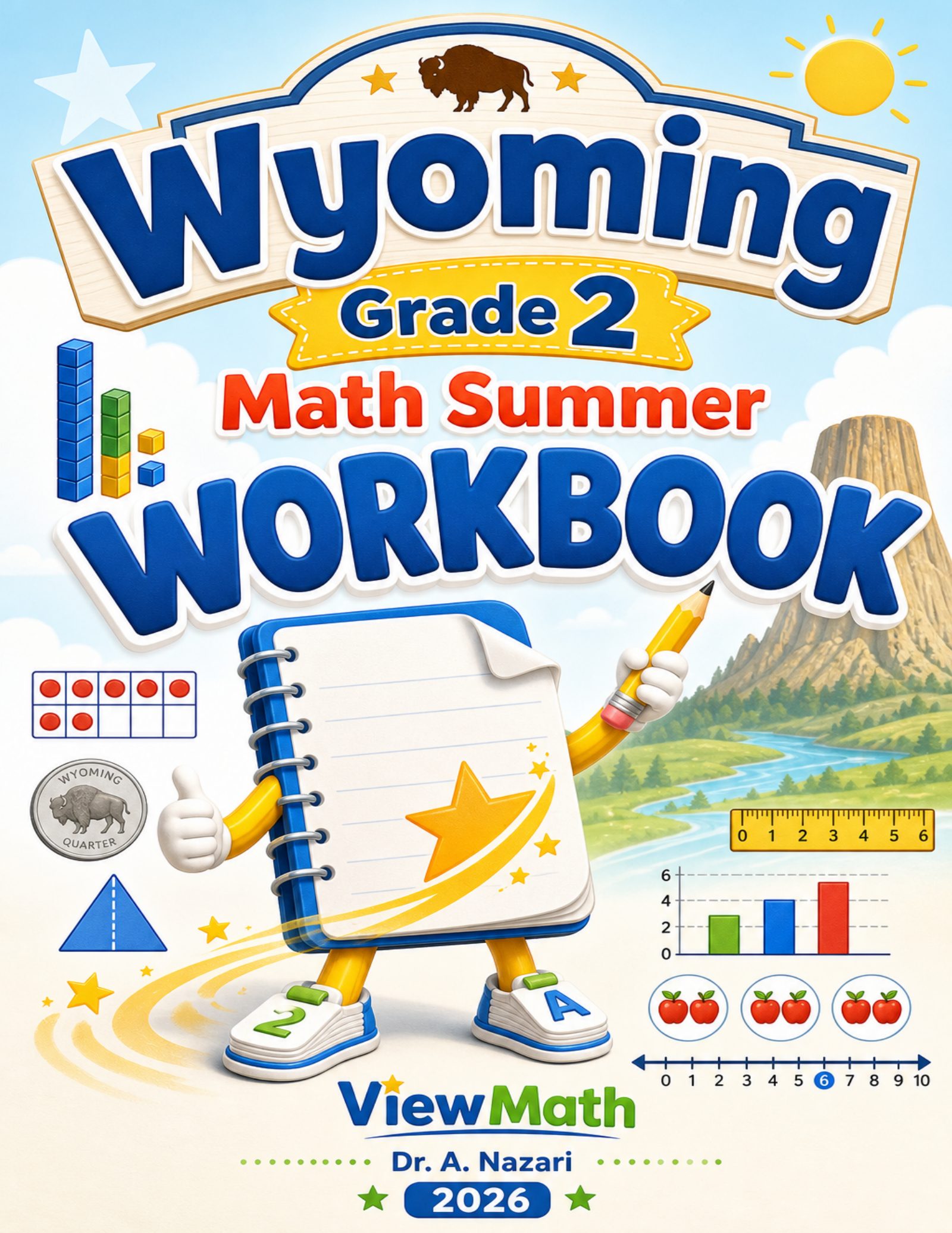 Wyoming Grade 2 Math Summer Workbook
