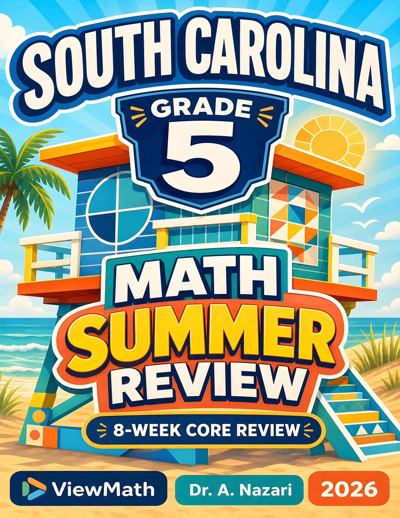 South Carolina SC READY Grade 5 Math Summer Review