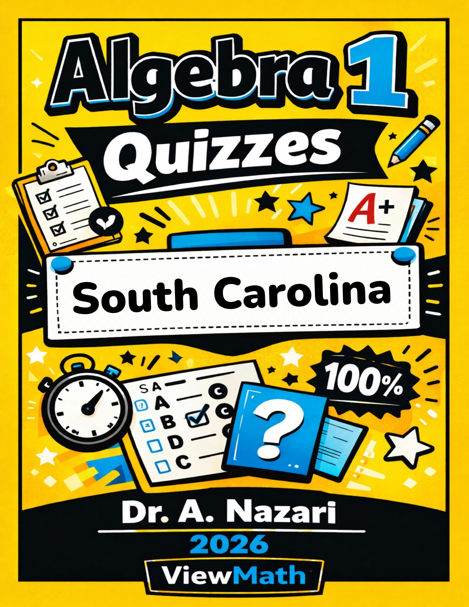South Carolina SC EOCEP Algebra 1 Math Quizzes