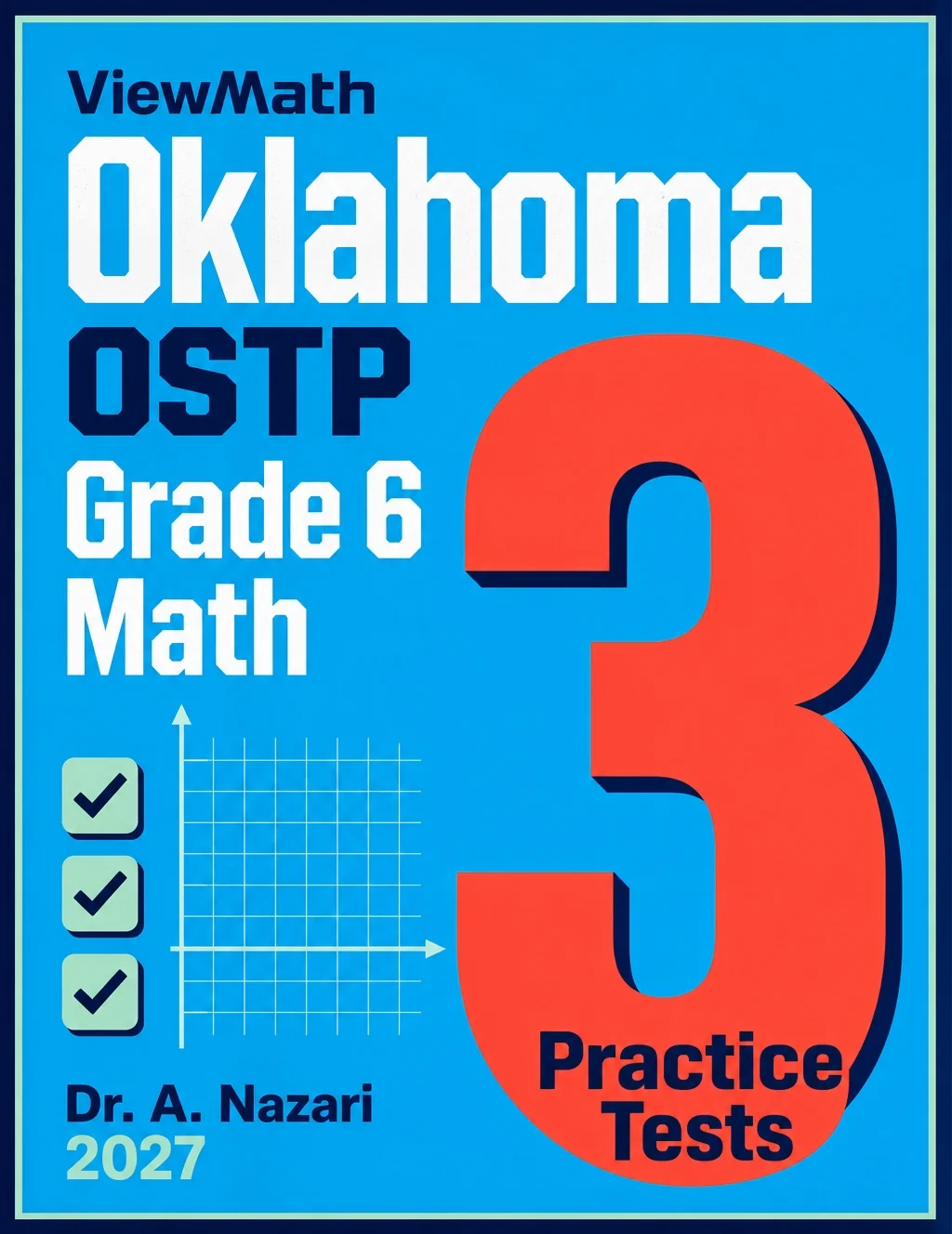 Oklahoma OSTP Grade 6 Math Practice Tests Bundle: 25 Unique Full-Length Tests