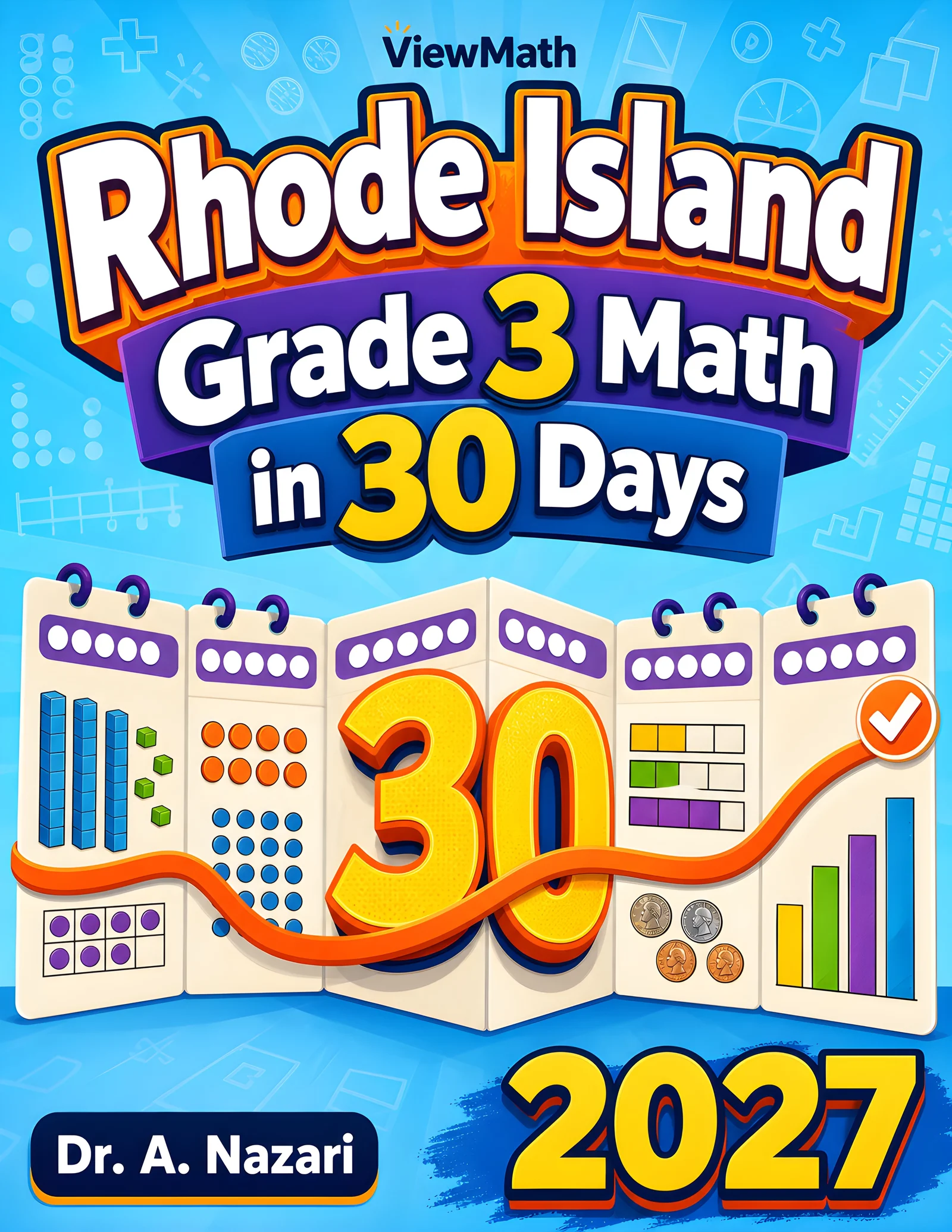 Rhode Island RICAS Grade 3 Math in 30 Days