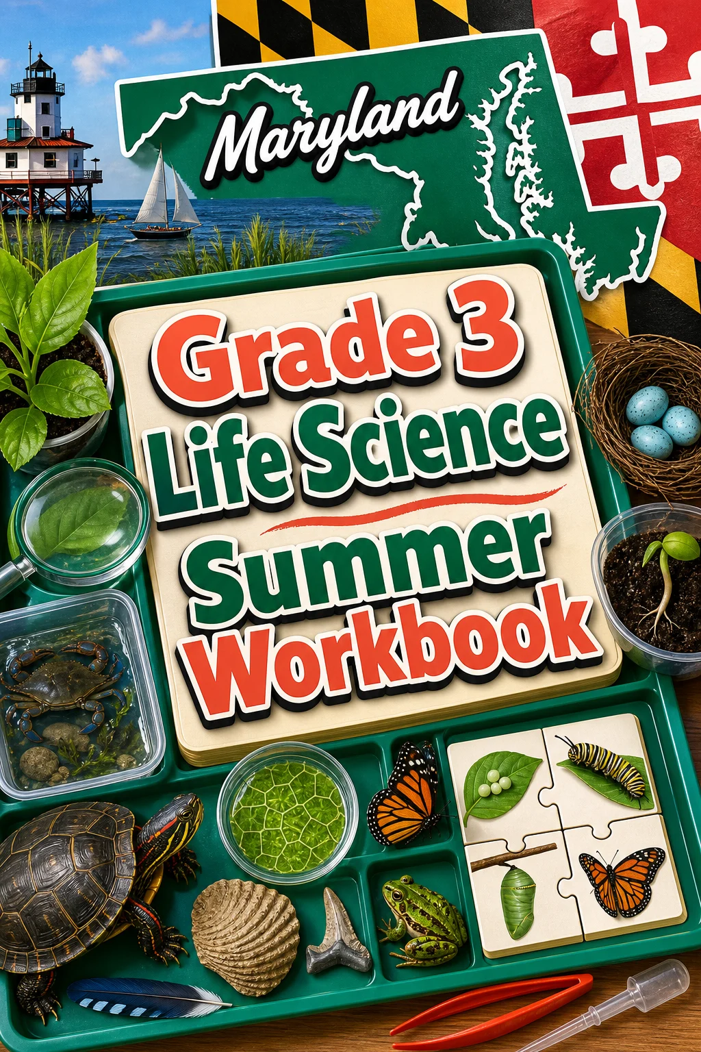 Maryland Grade 3 Life Science Summer Workbook