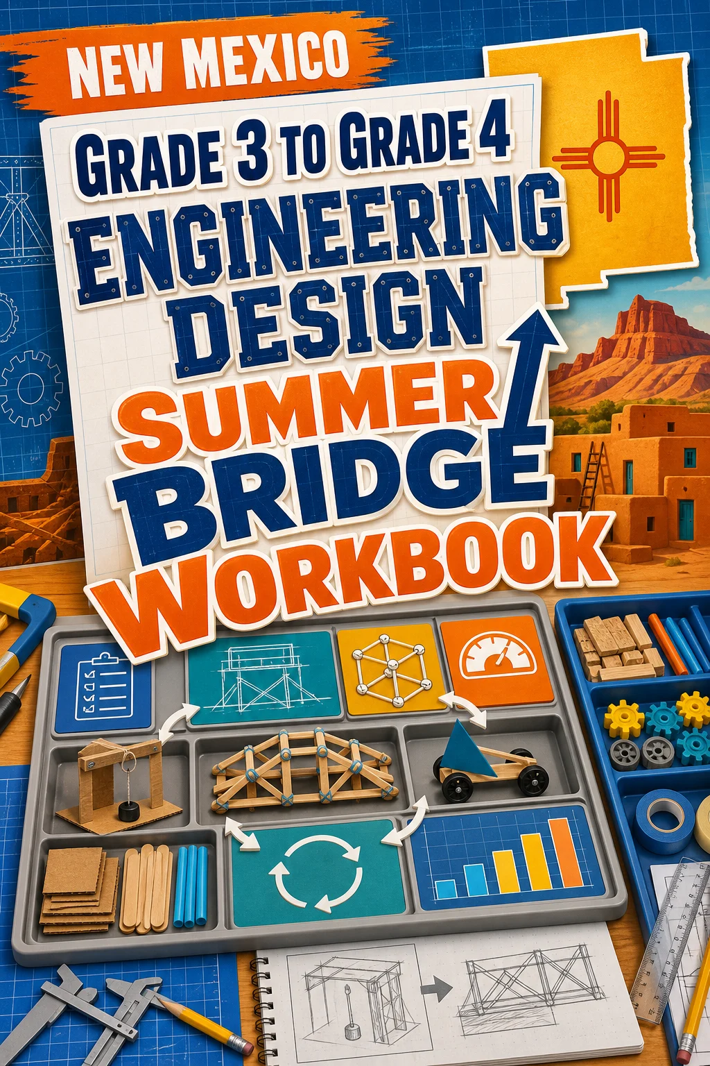 New Mexico Grade 3 to Grade 4 Engineering Design Summer Bridge Workbook