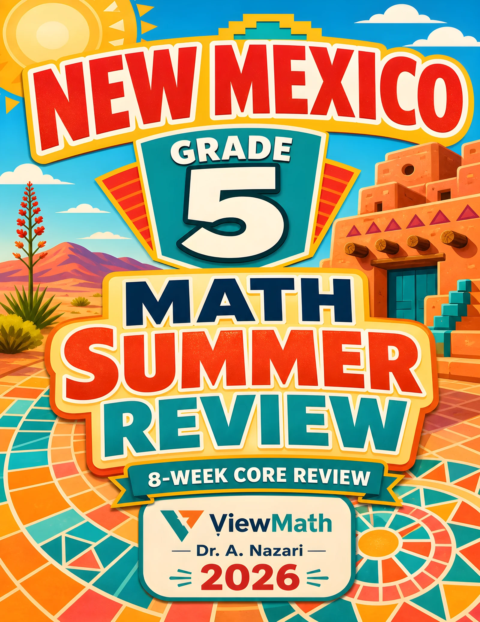 New Mexico NM-MSSA Grade 5 Math Summer Review