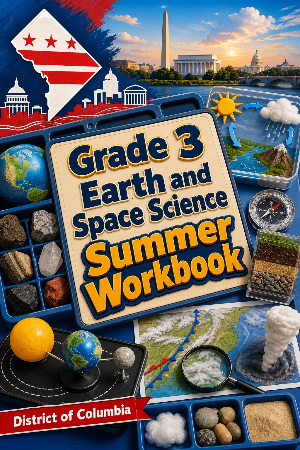 District Of Columbia Grade 3 Earth and Space Science Summer Workbook