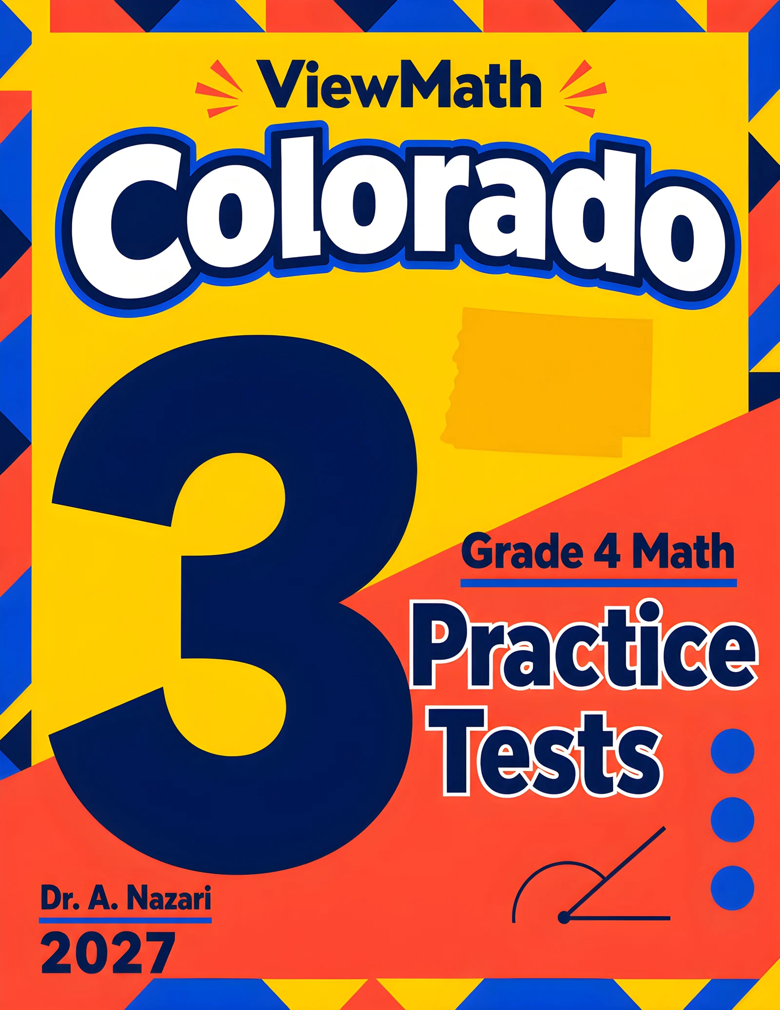 Colorado CMAS Grade 4 Math Practice Tests Bundle: 25 Unique Full-Length Tests