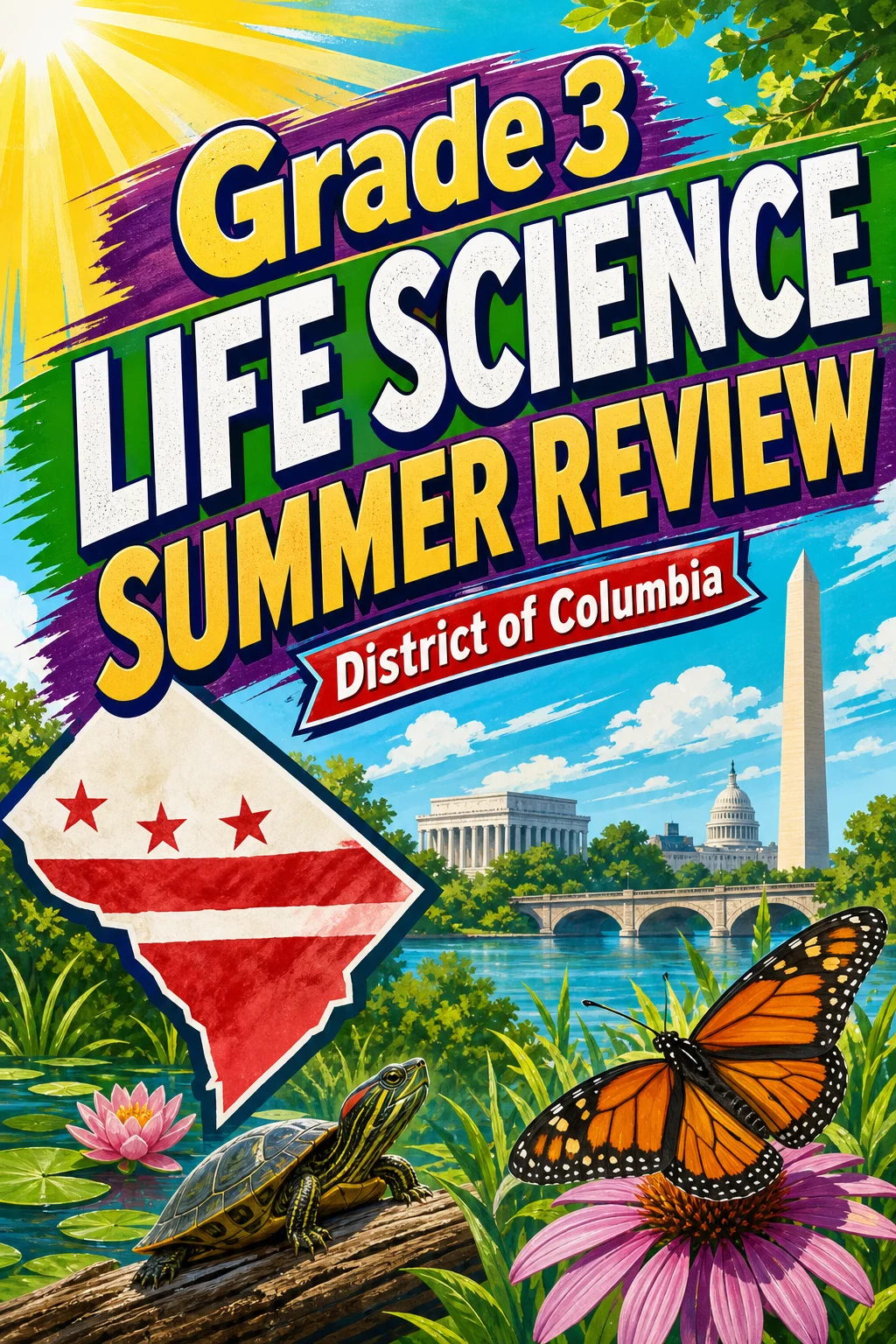 District Of Columbia Grade 3 Life Science Summer Review
