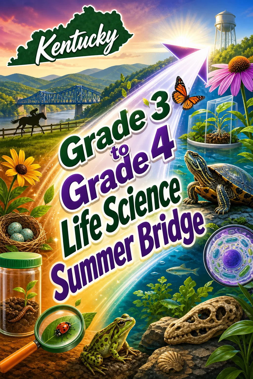 Kentucky Grade 3 to Grade 4 Life Science Summer Bridge