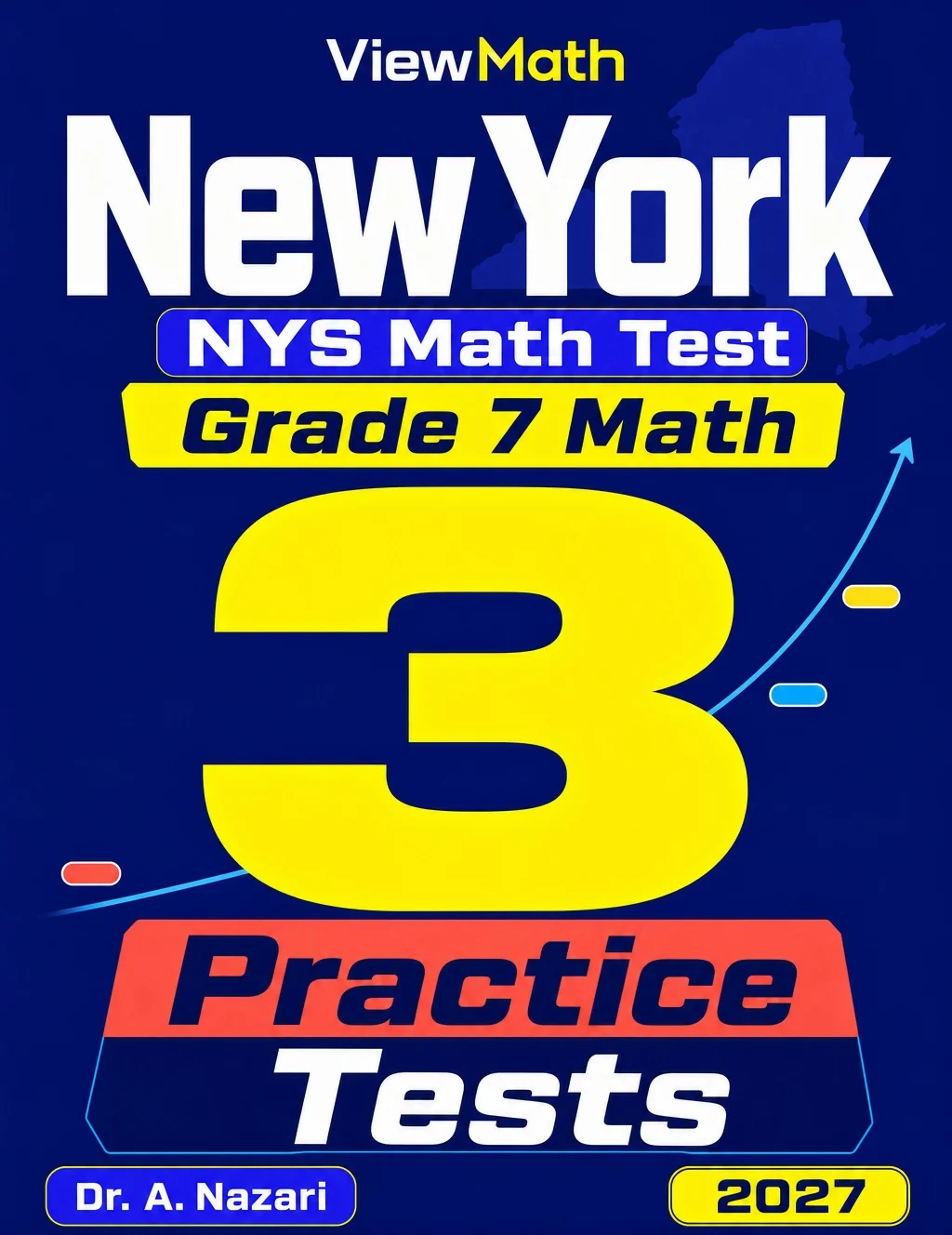 New York Grade 7 Math Practice Tests Bundle: 25 Unique Full-Length Tests